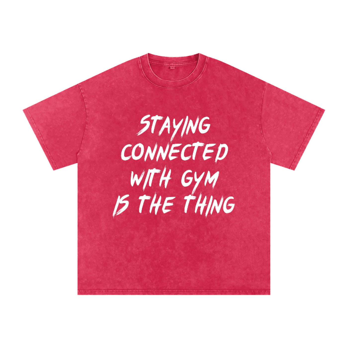 Unisex Snow Washed Oversized Cotton T-Shirt
