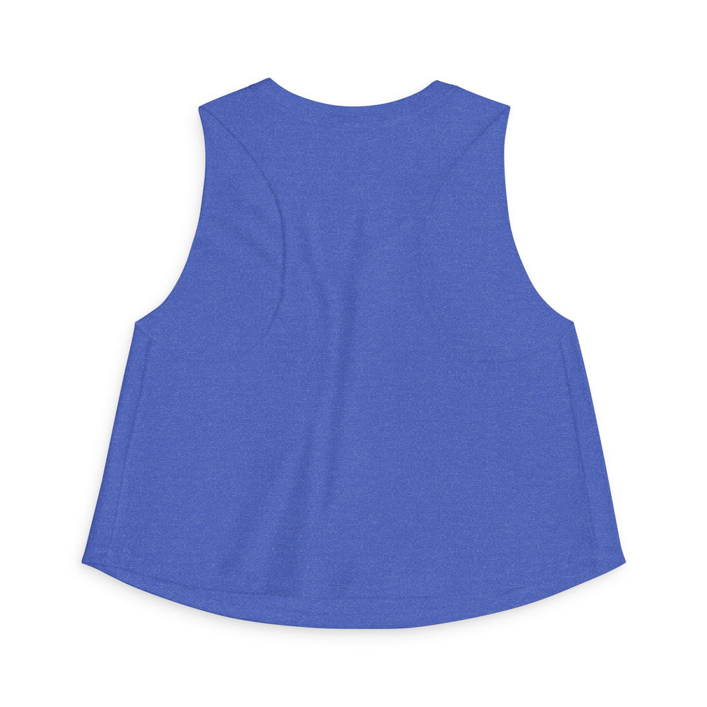 Women's Retro Script Graphic Crop Tank Top