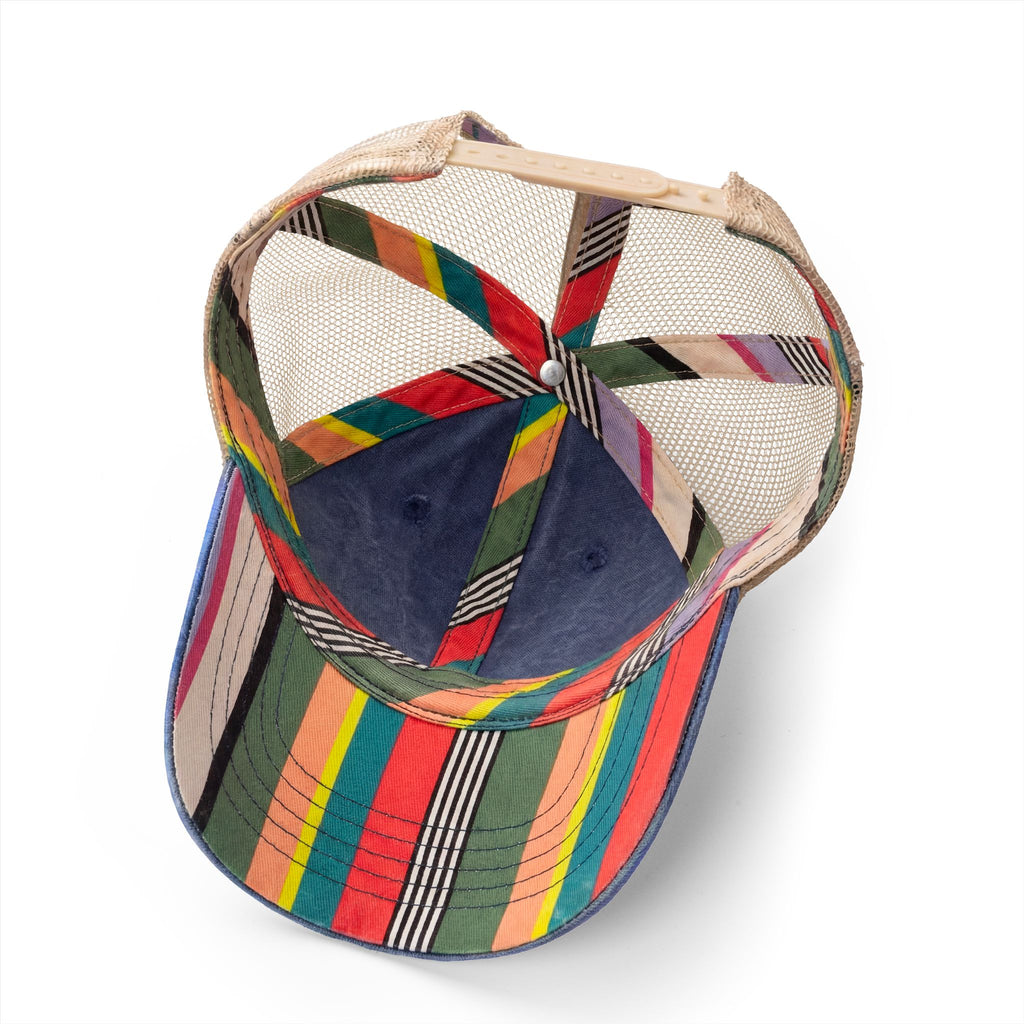 Women's Washed Mesh-Back Cap with Embroidered Logo