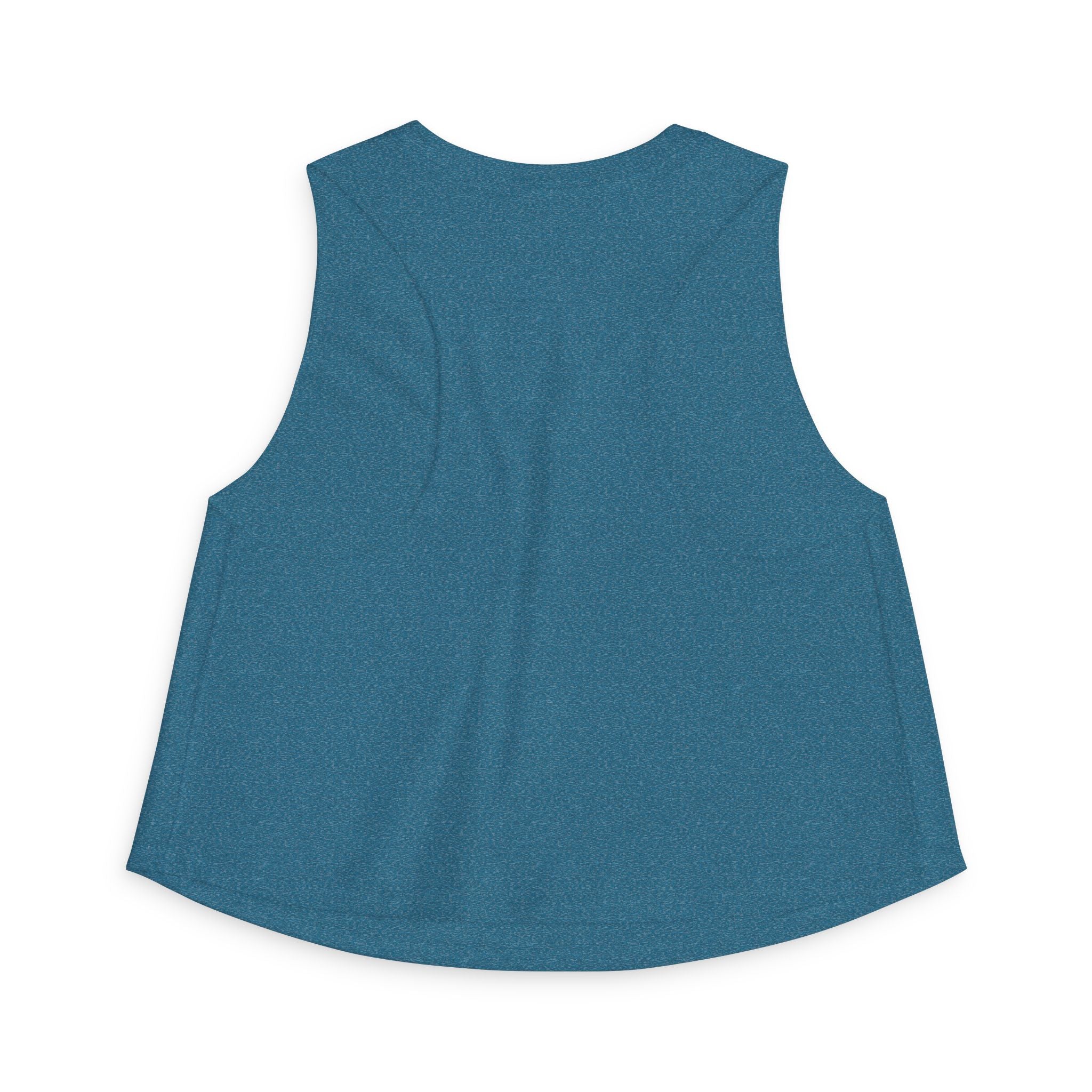 Women's Retro Script Graphic Crop Tank Top