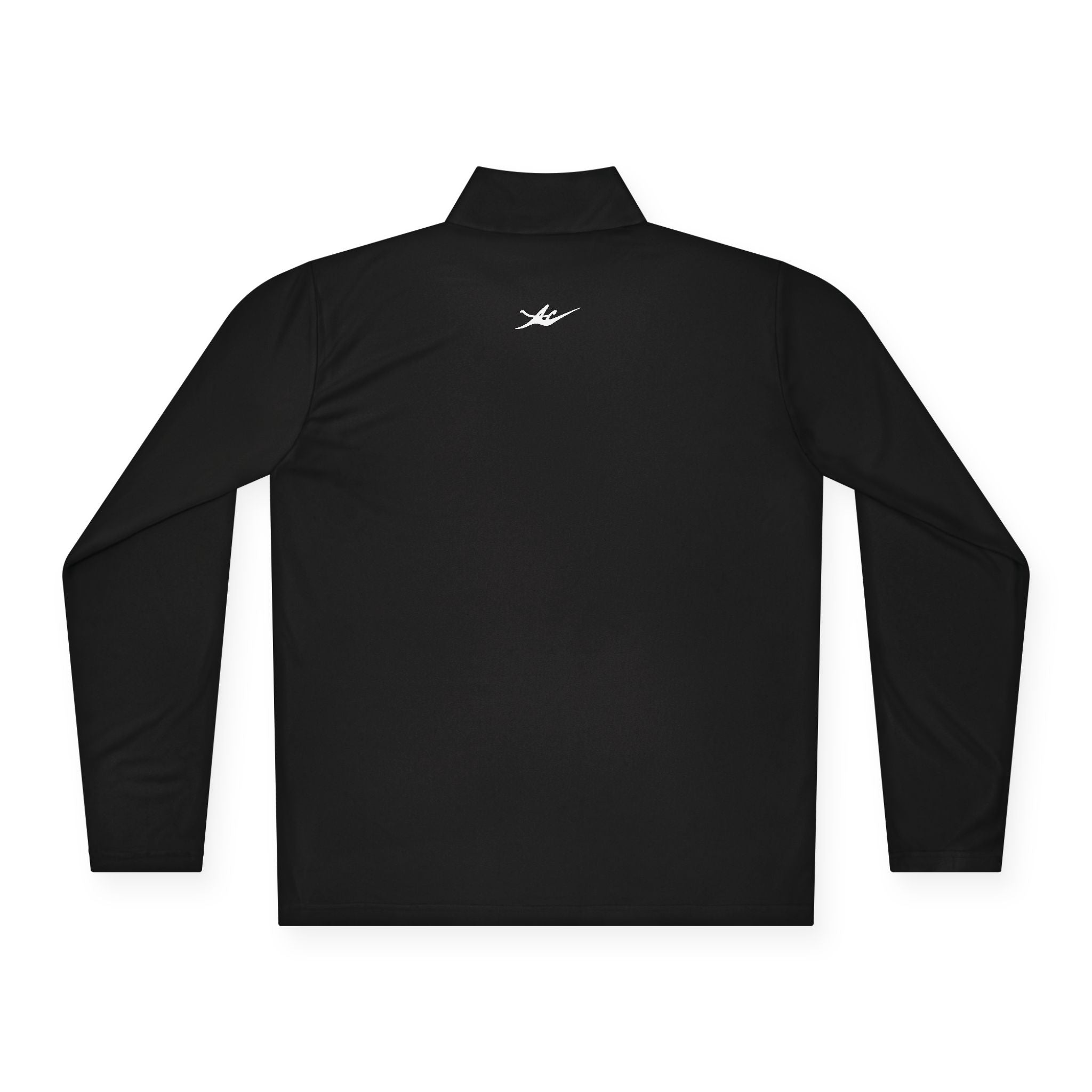 Unisex Embroidered Logo Quarter-Zip Performance Pullover