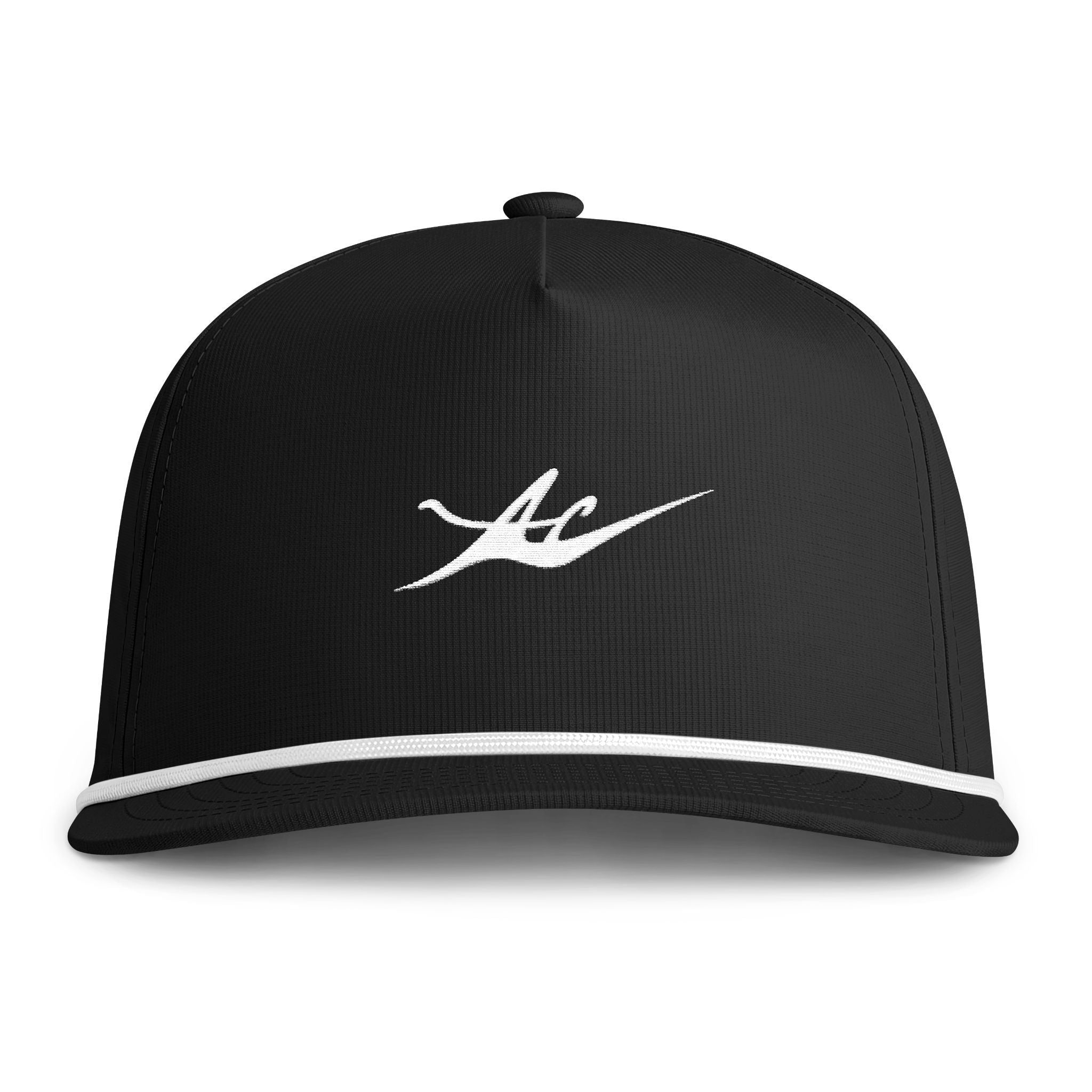 Sunwashed Rope Cap with Embroidered Logo
