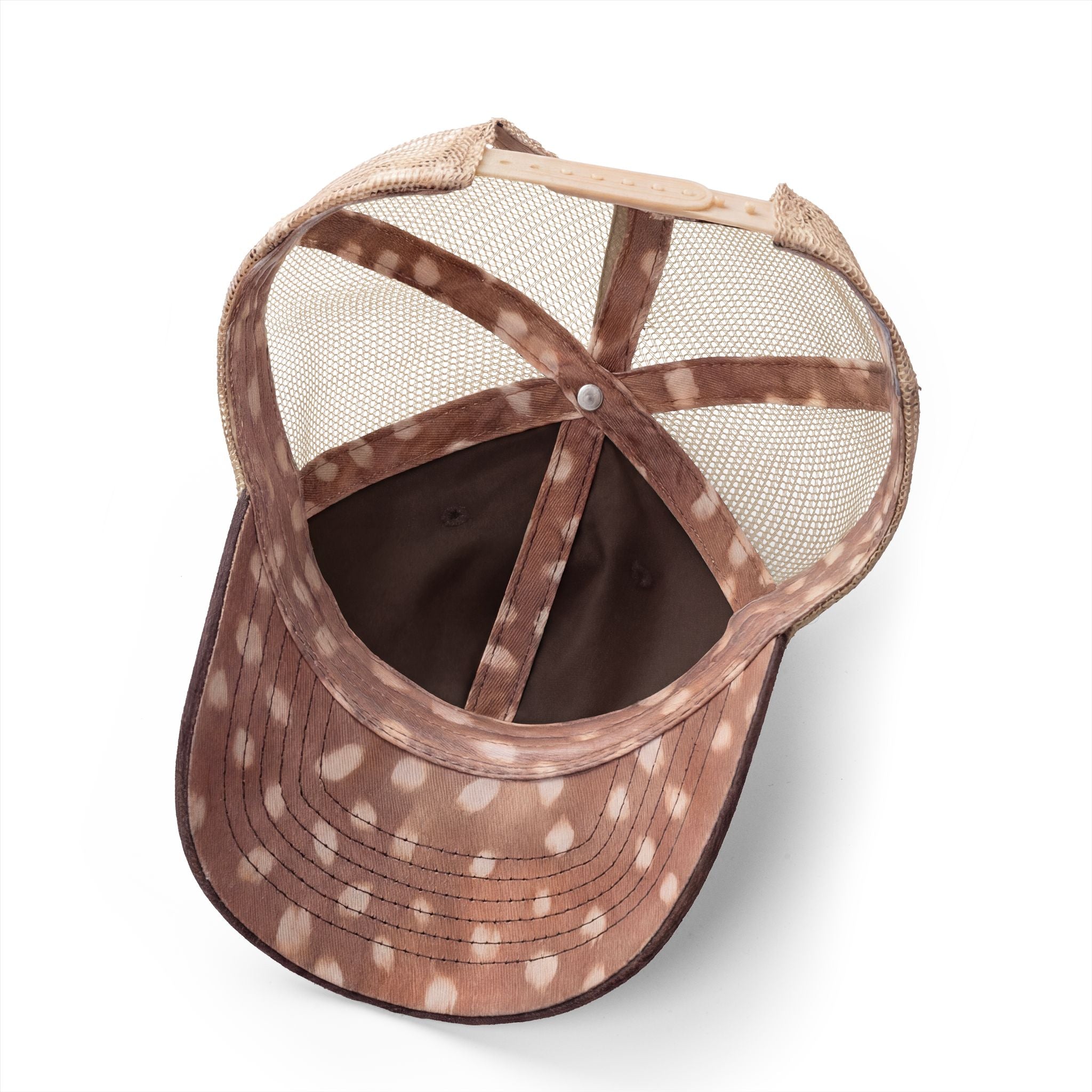 Women's Washed Mesh-Back Cap with Embroidered Logo