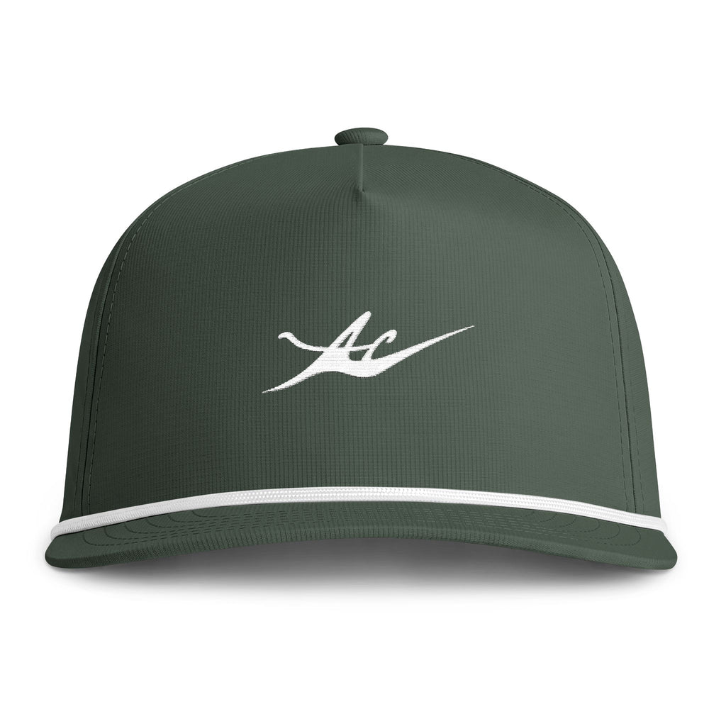 Sunwashed Rope Cap with Embroidered Logo