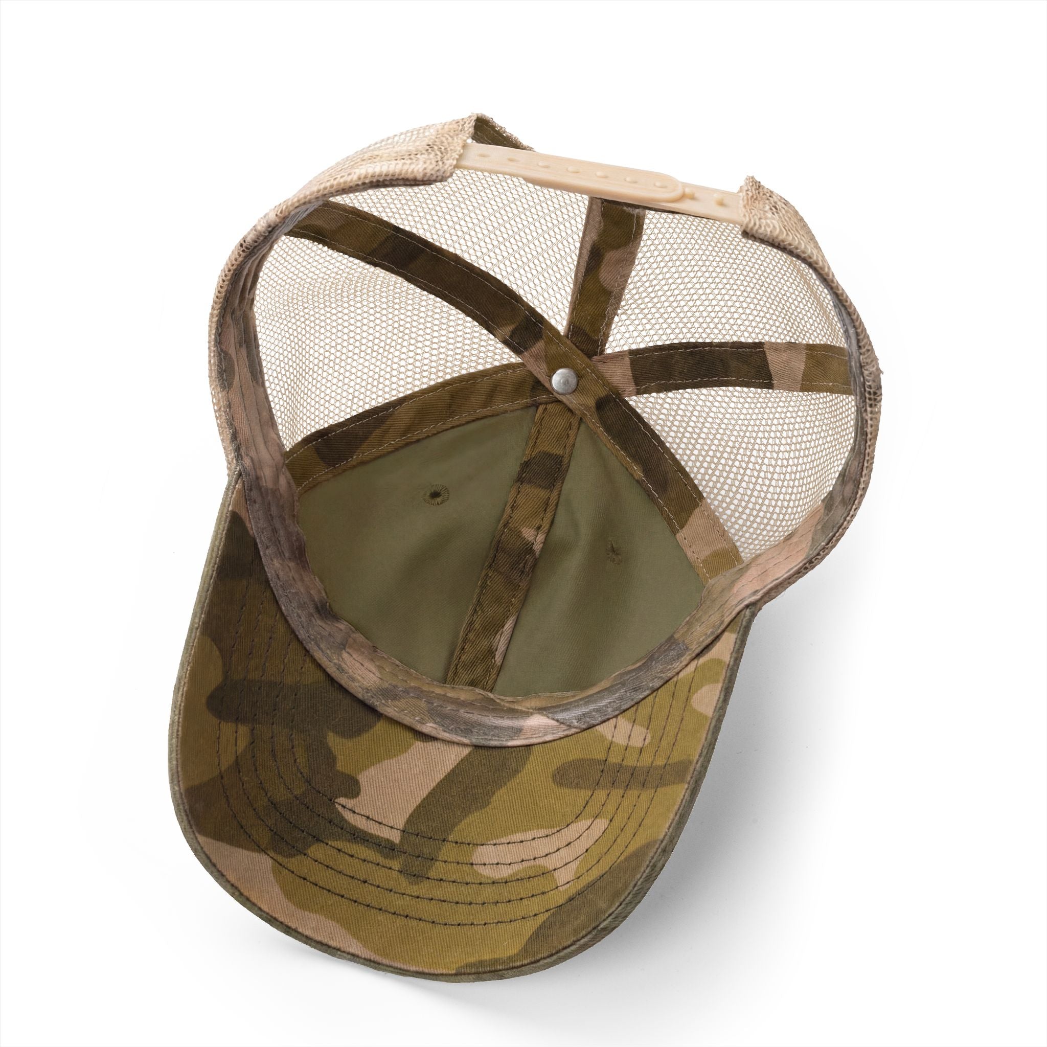 Women's Washed Mesh-Back Cap with Embroidered Logo