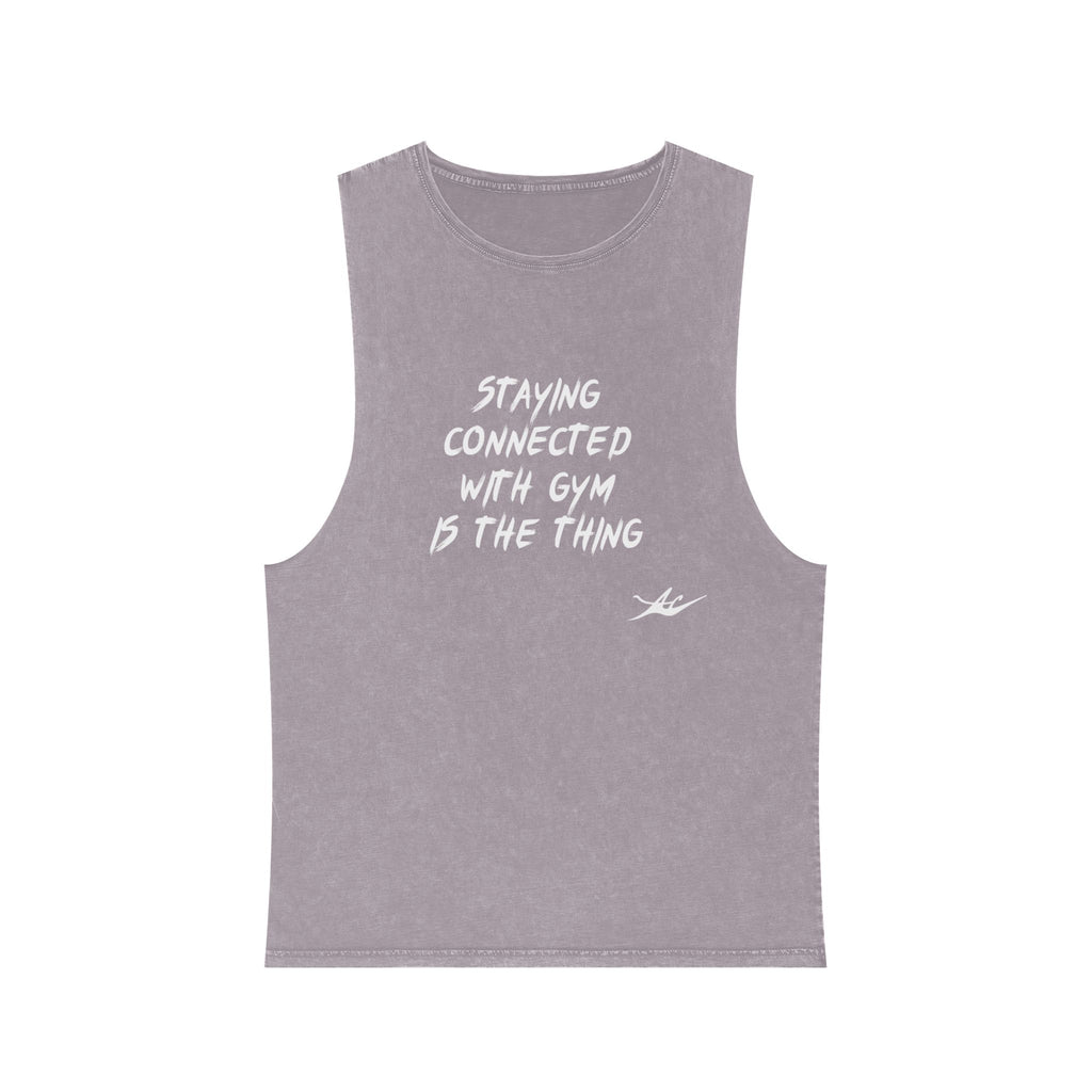 Unisex Anacka Apacka Stonewashed Gym Tank Top