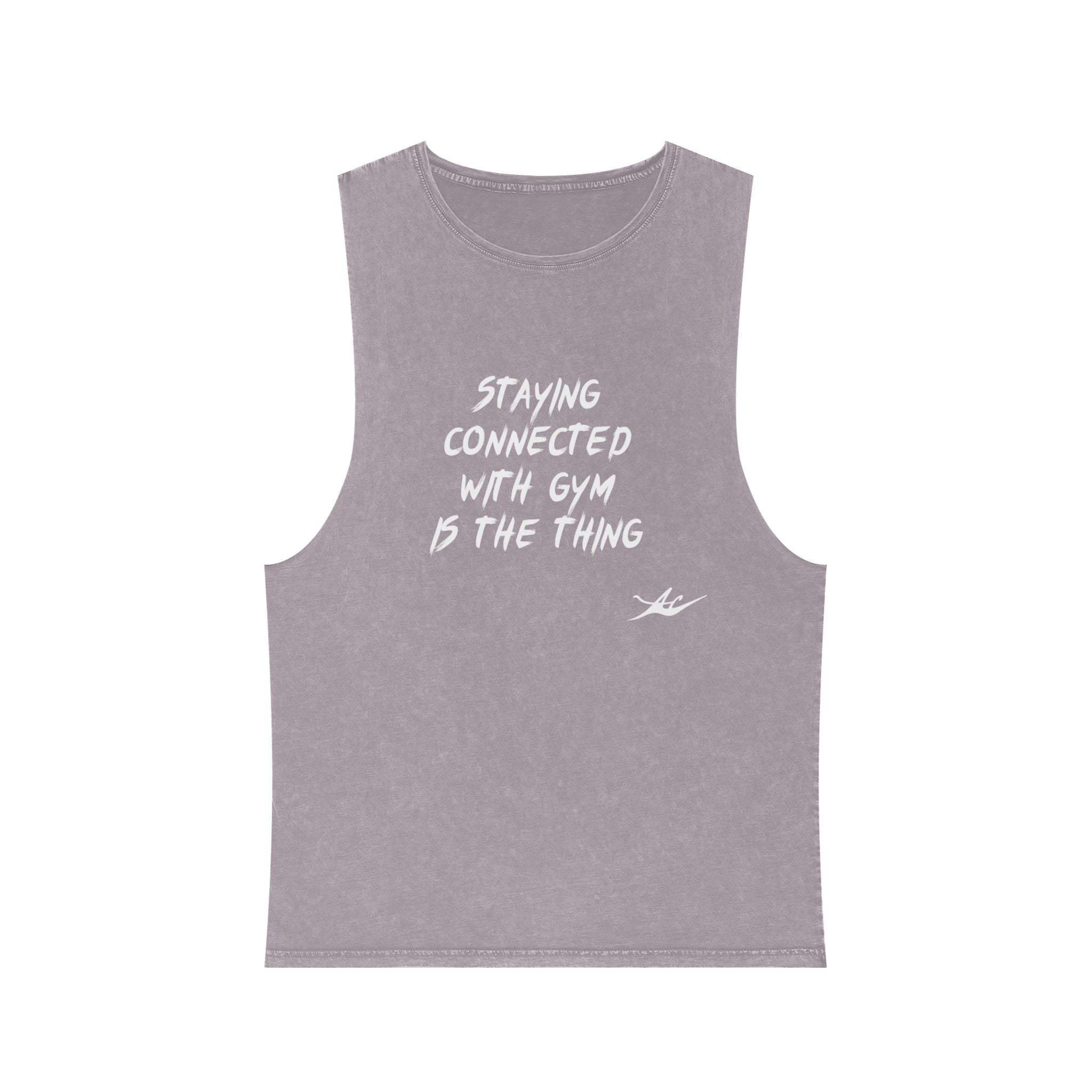Unisex Anacka Apacka Stonewashed Gym Tank Top