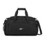 Black Performance Gym Duffle Bag with Adjustable Shoulder Strap