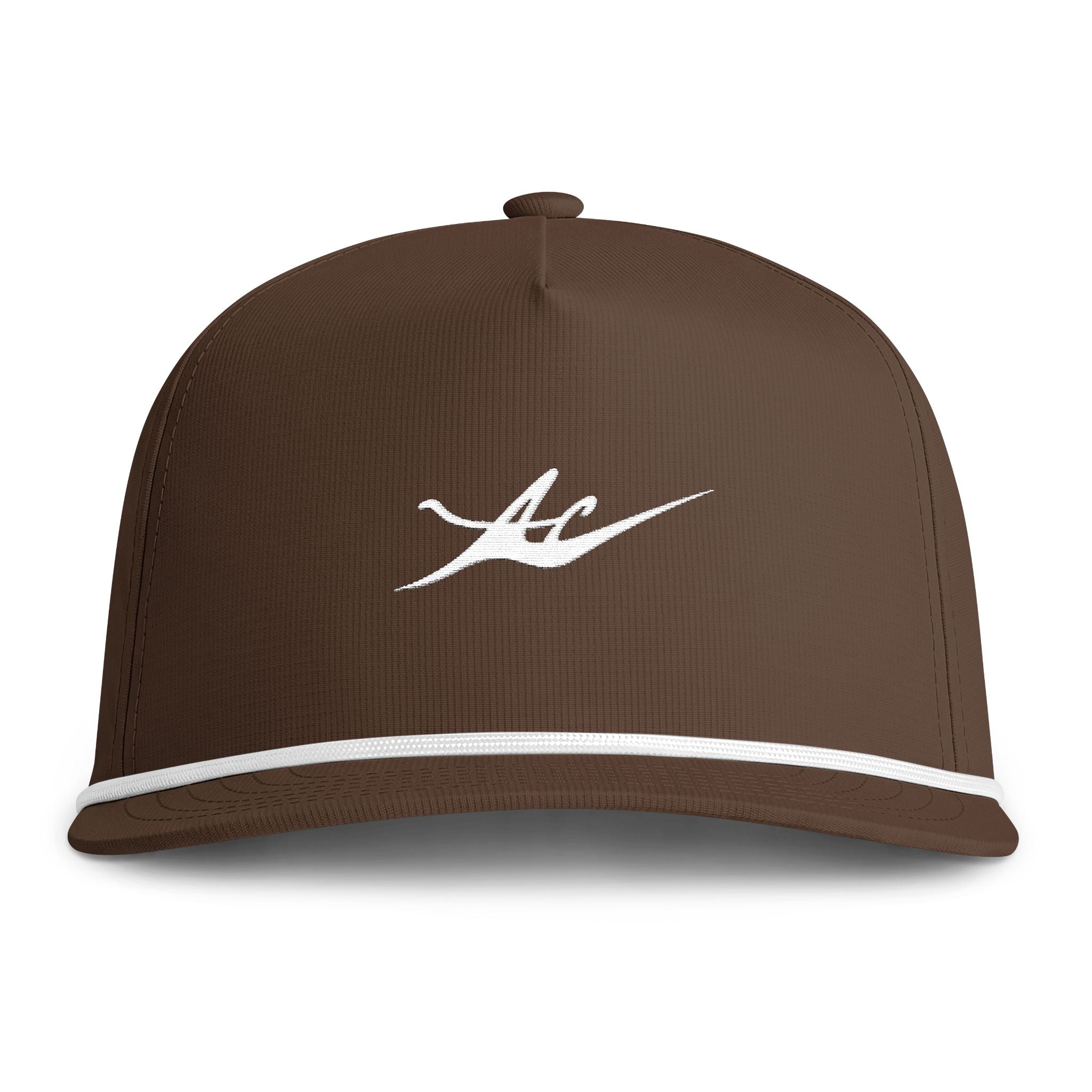 Sunwashed Rope Cap with Embroidered Logo