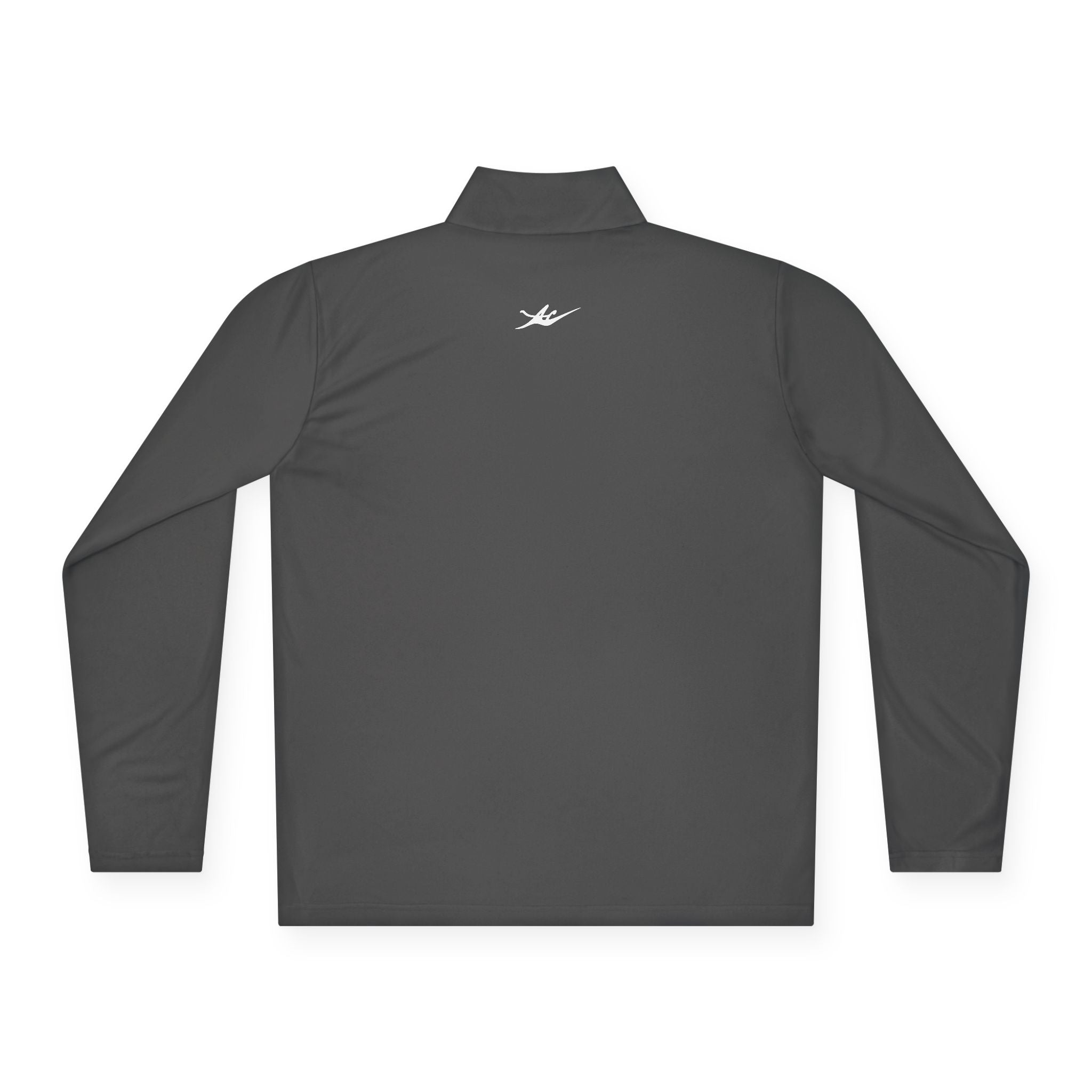 Unisex Embroidered Logo Quarter-Zip Performance Pullover