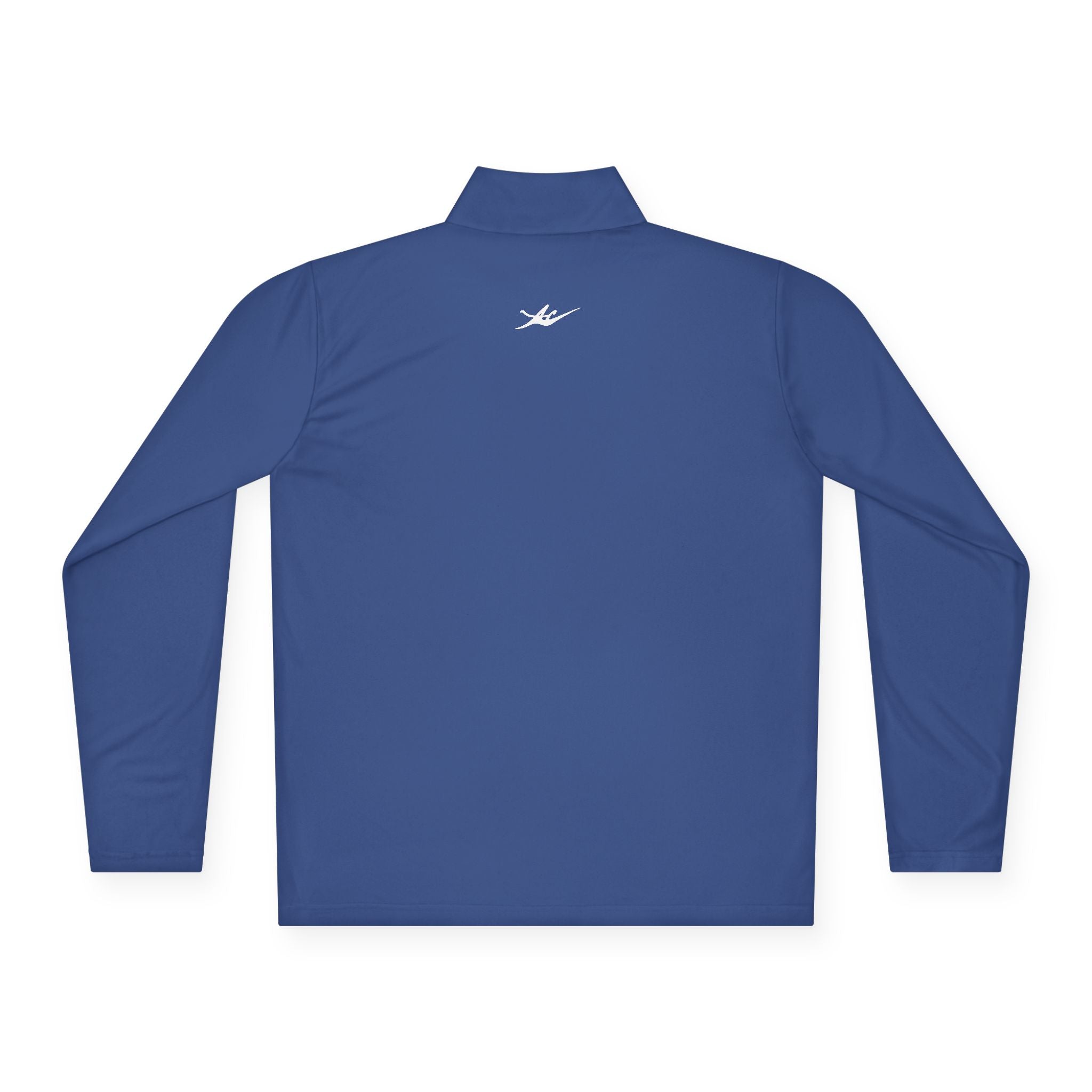 Unisex Embroidered Logo Quarter-Zip Performance Pullover