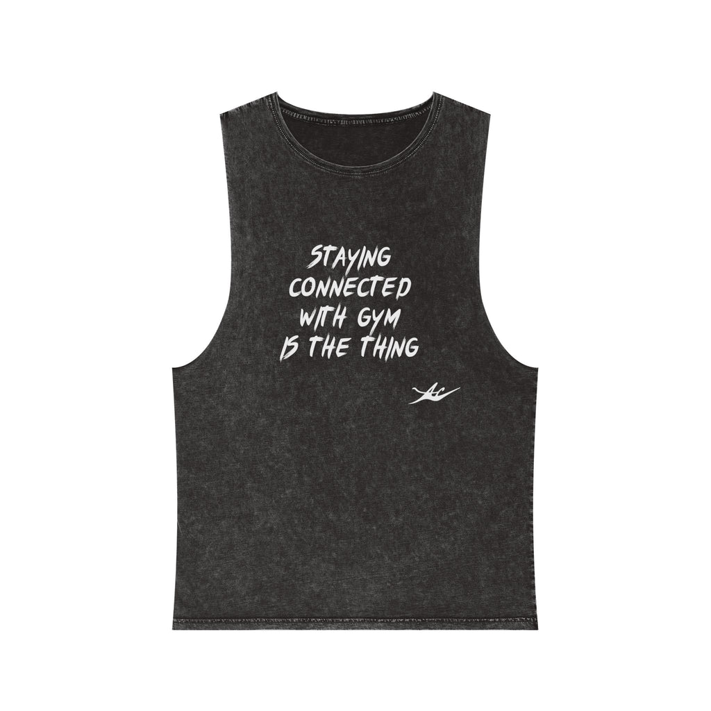Unisex Anacka Apacka Stonewashed Gym Tank Top