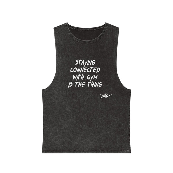 Unisex Anacka Apacka Stonewashed Gym Tank Top