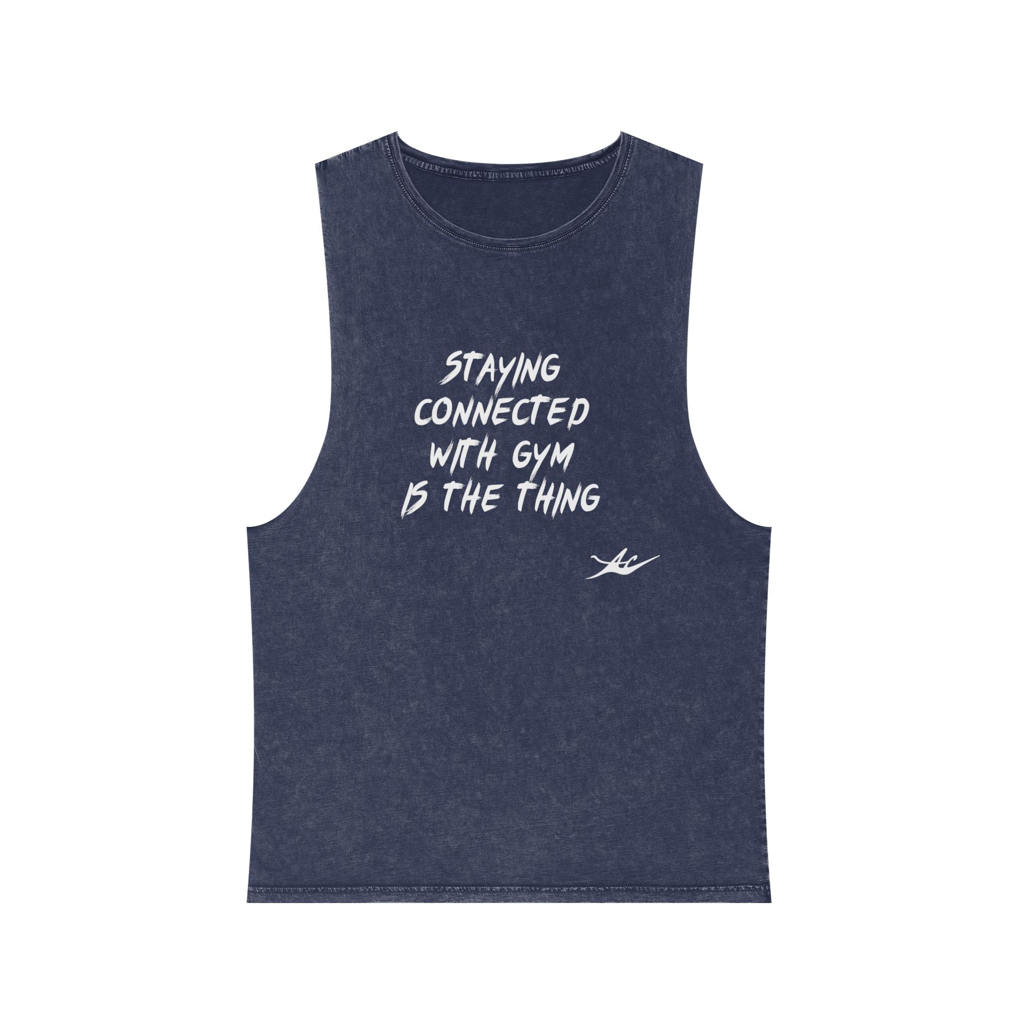 Unisex Anacka Apacka Stonewashed Gym Tank Top