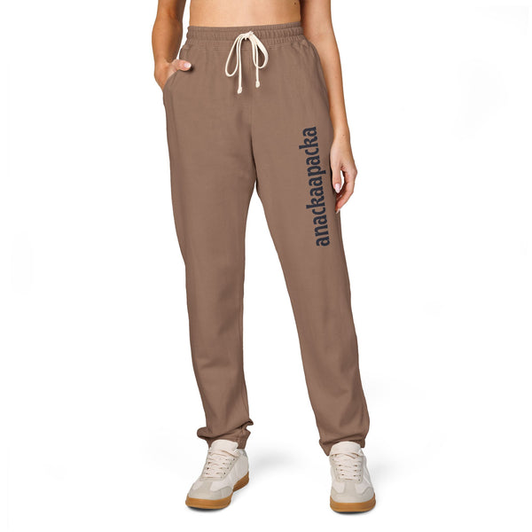Unisex Anacka Apacka Garment-Dyed Fleece Sweatpants