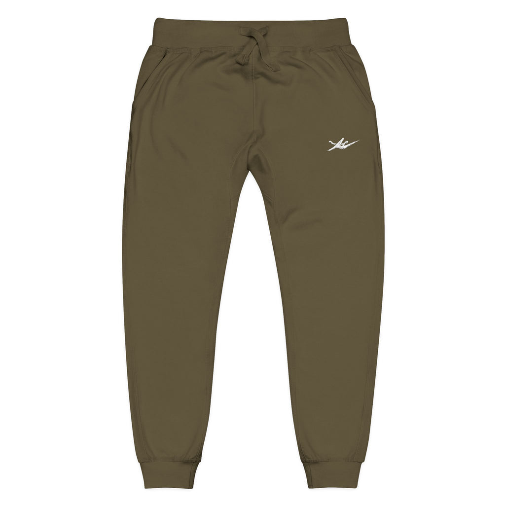 Unisex Embroidered Premium Fleece Sweatpants