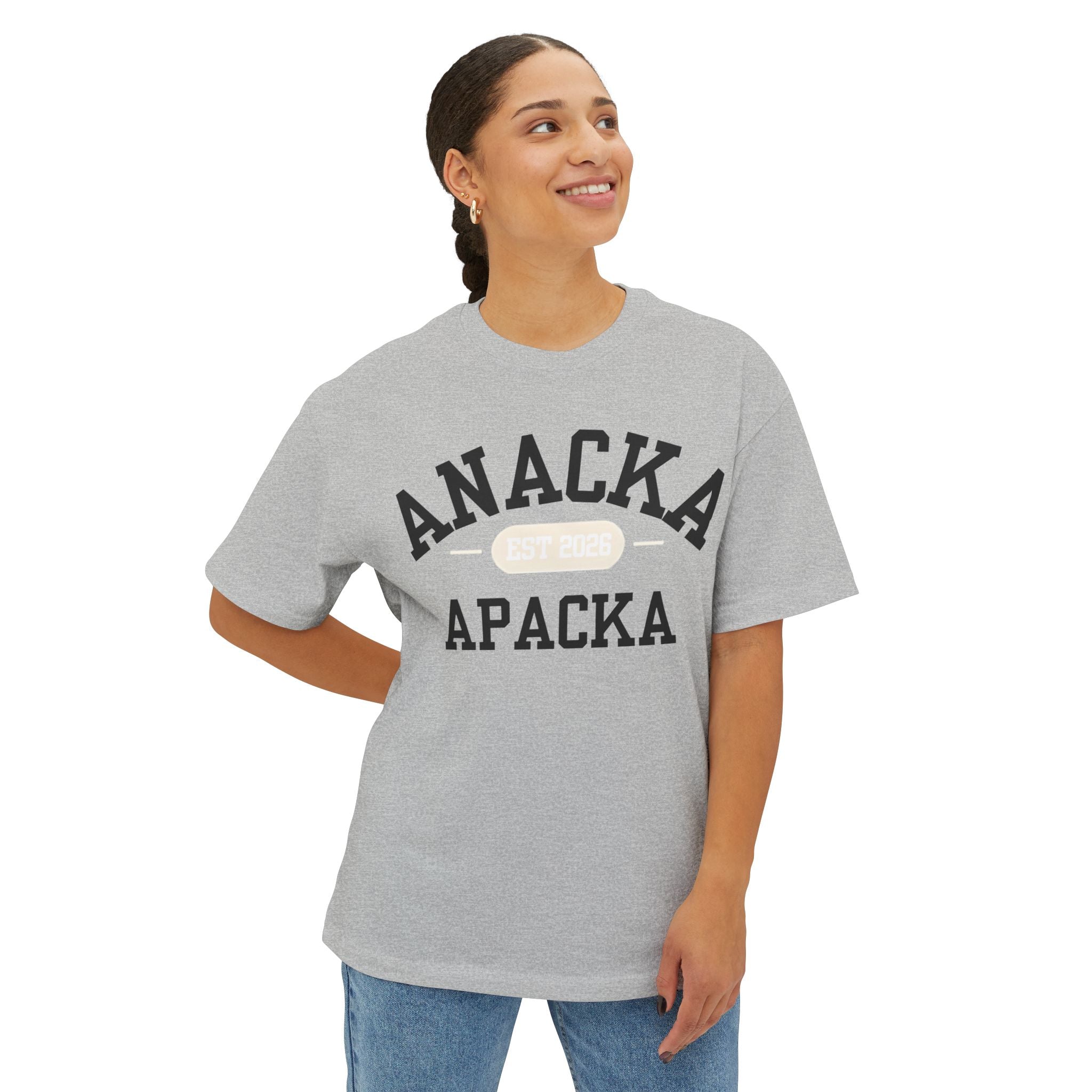 Unisex Anacka Apacka Vintage Boxy T-Shirt