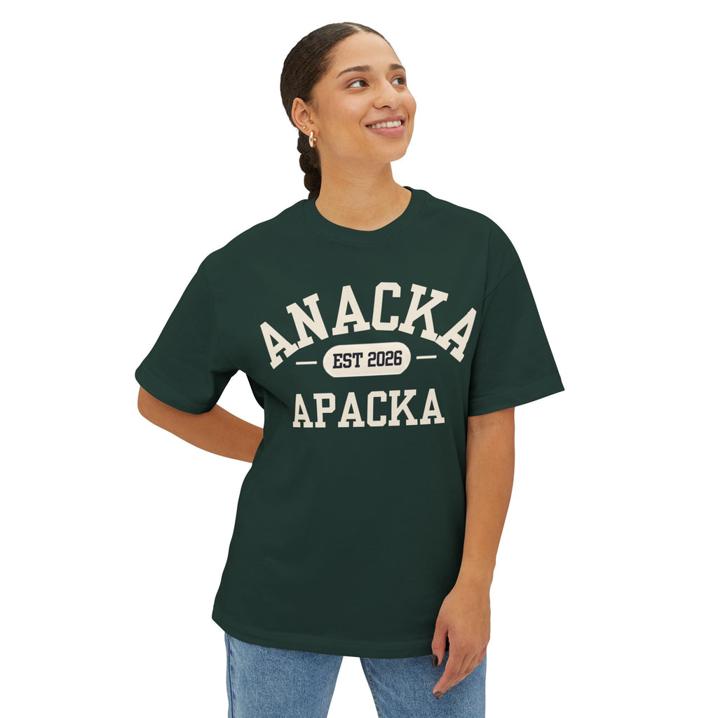 Unisex Anacka Apacka Vintage Boxy T-Shirt