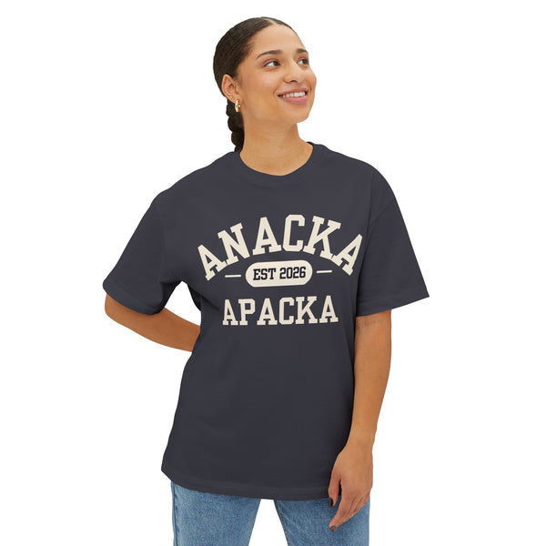 Unisex Anacka Apacka Vintage Boxy T-Shirt