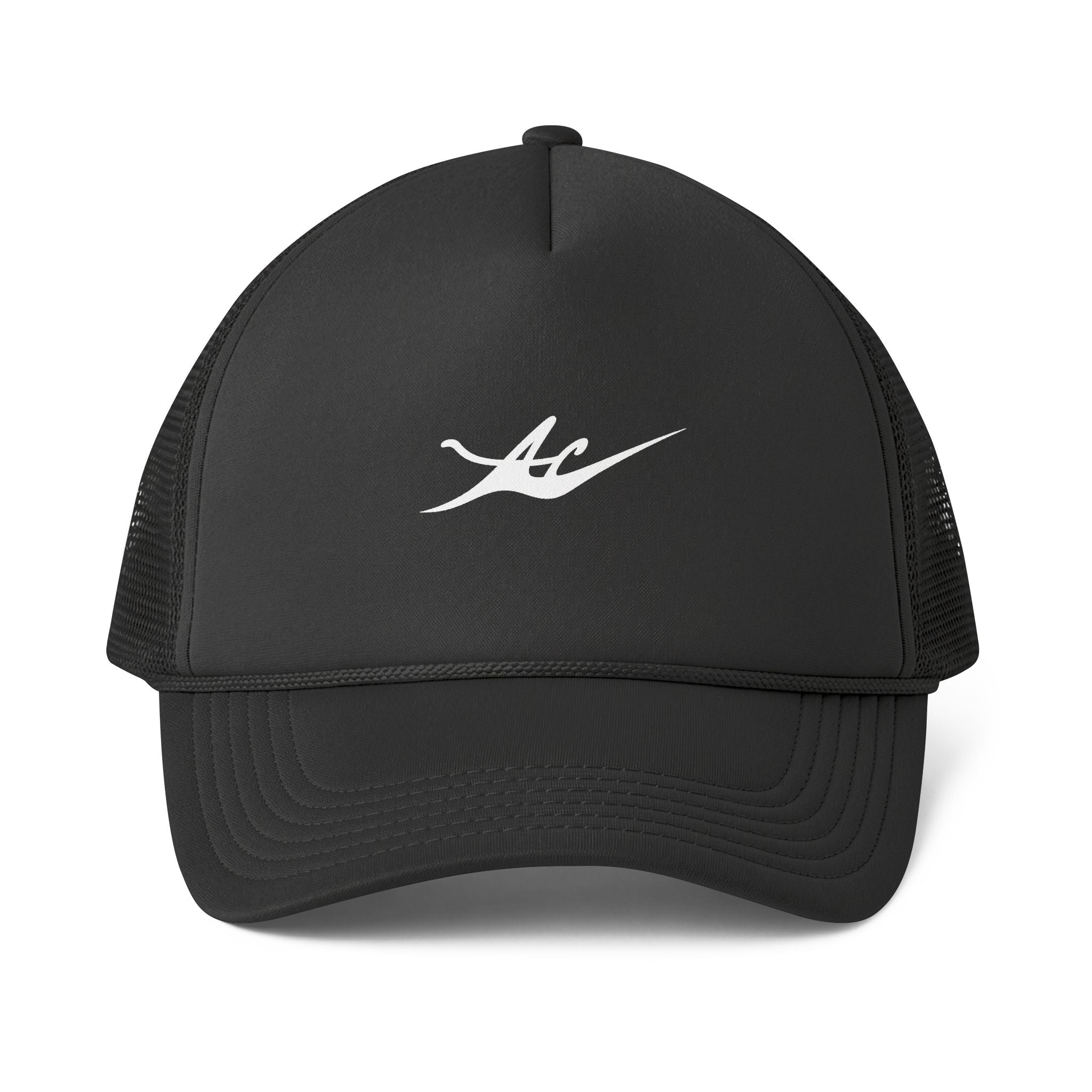 Anacka Apacka Logo Trucker Hat | Foam Mesh Snapback Cap