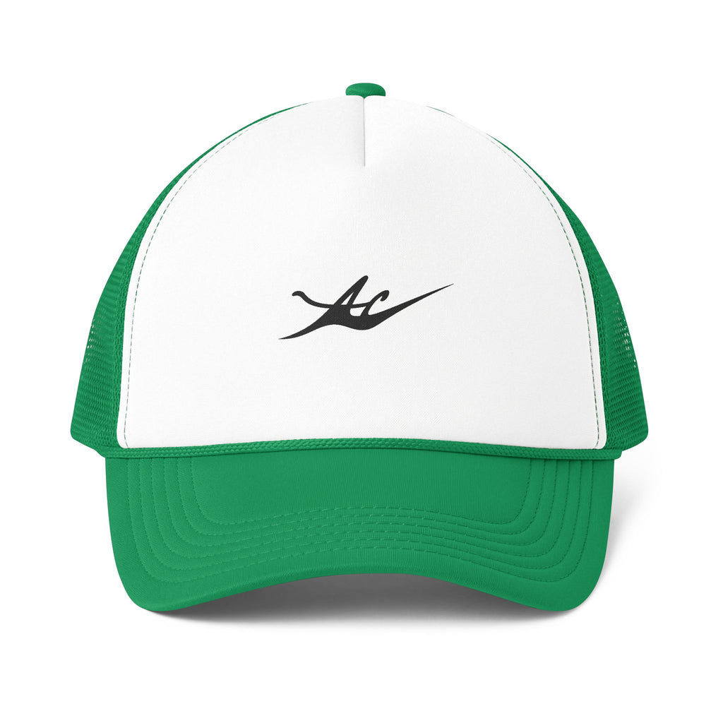 Anacka Apacka Logo Trucker Hat | Foam Mesh Snapback Cap