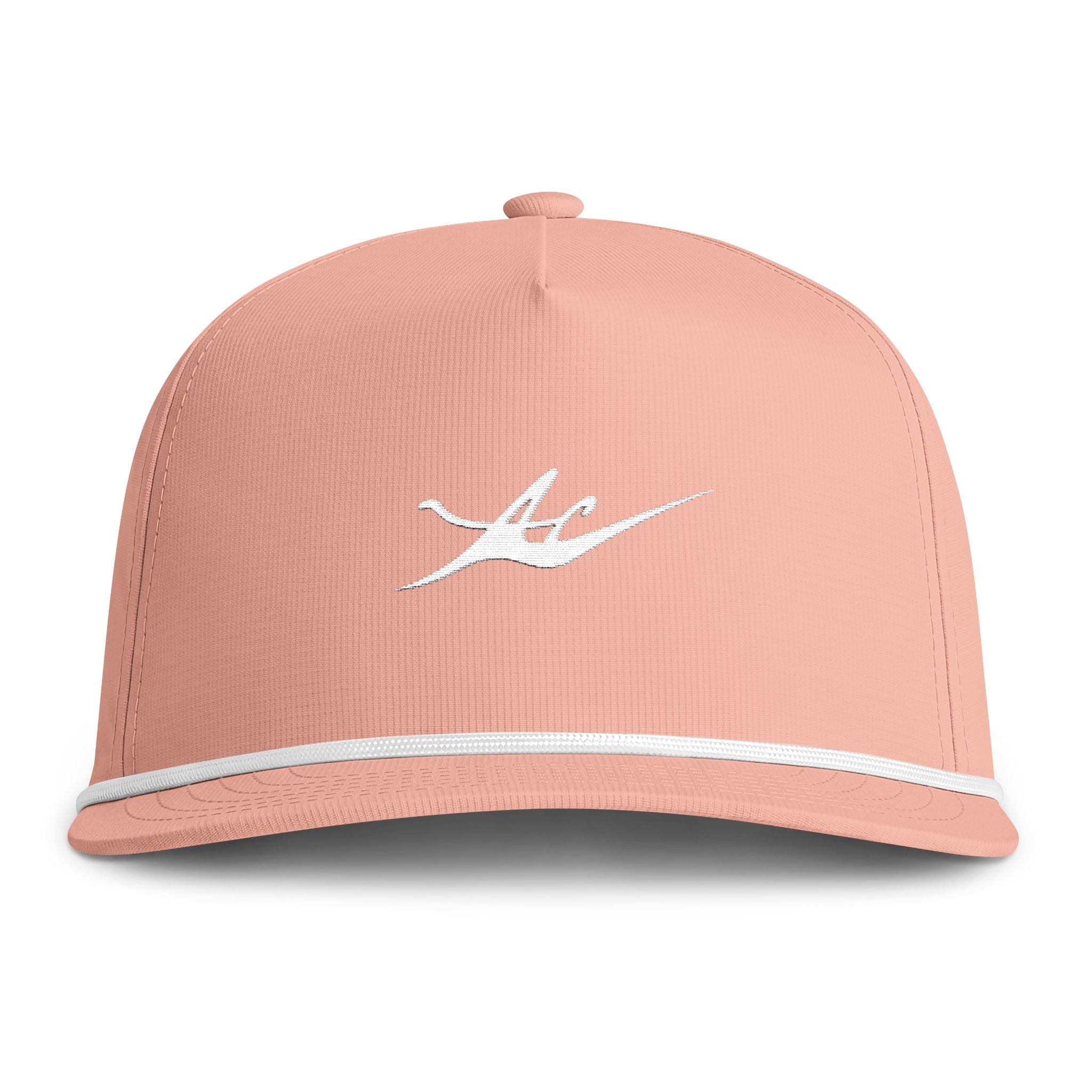 Sunwashed Rope Cap with Embroidered Logo