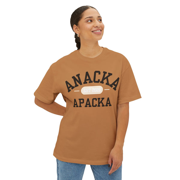 Unisex Anacka Apacka Vintage Boxy T-Shirt