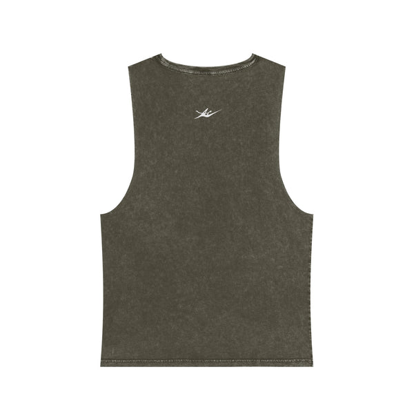 Unisex Anacka Apacka Stonewashed Gym Tank Top