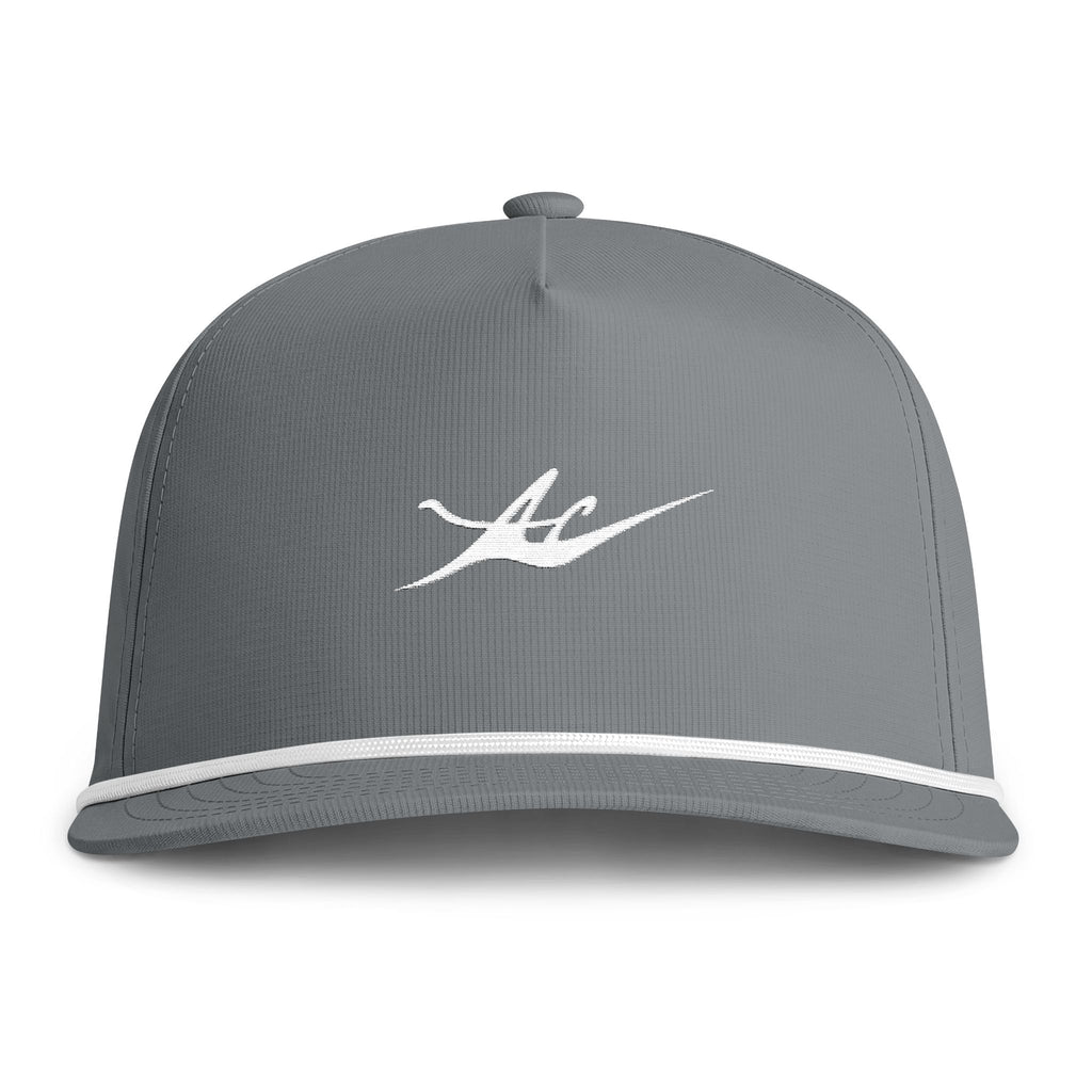 Sunwashed Rope Cap with Embroidered Logo