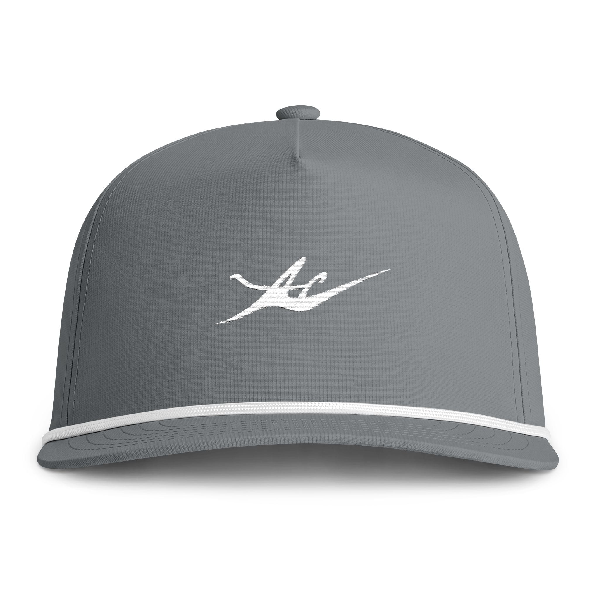 Sunwashed Rope Cap with Embroidered Logo