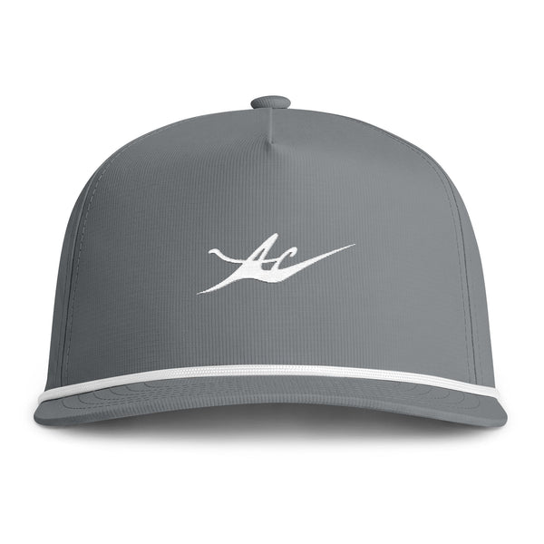 Sunwashed Rope Cap with Embroidered Logo