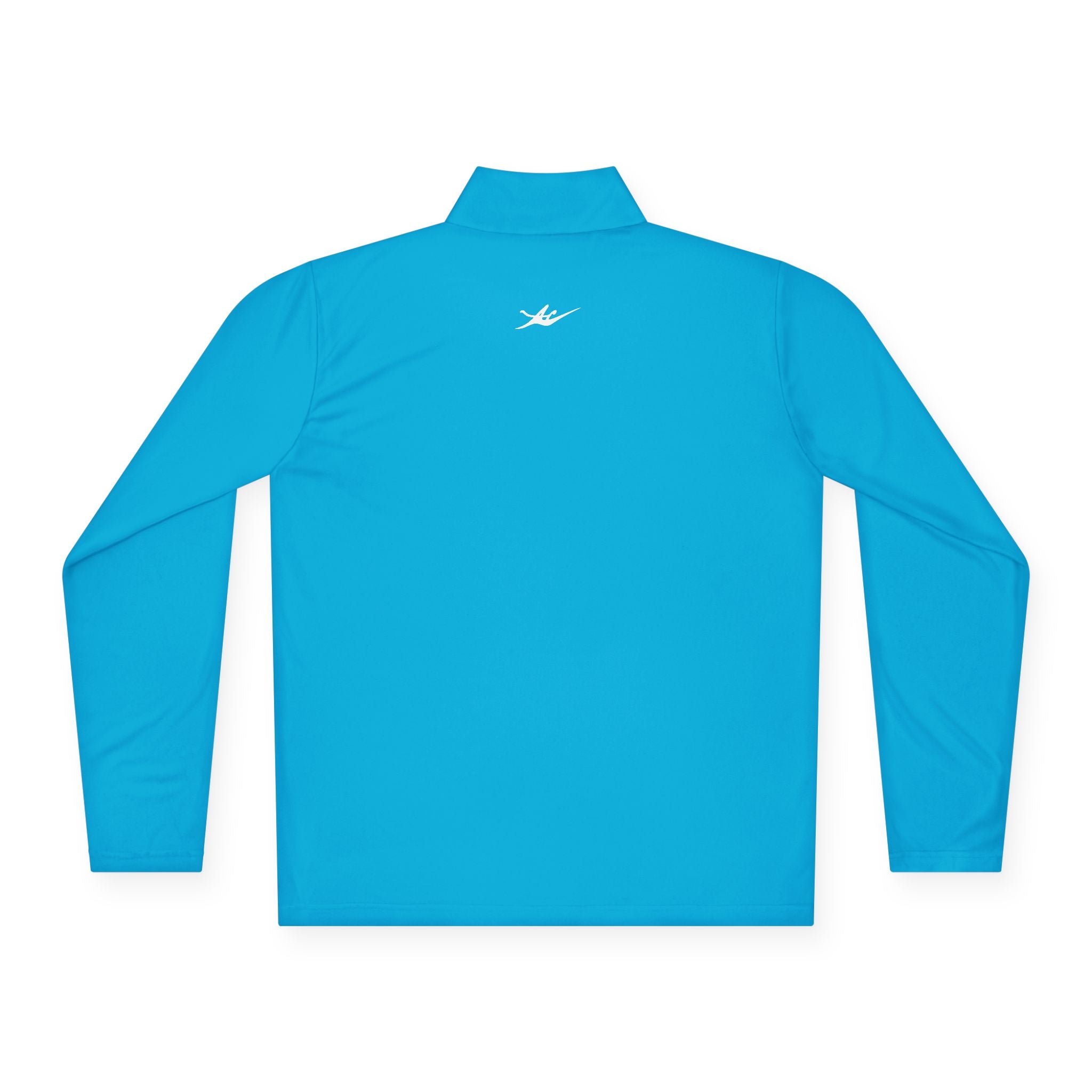 Unisex Embroidered Logo Quarter-Zip Performance Pullover