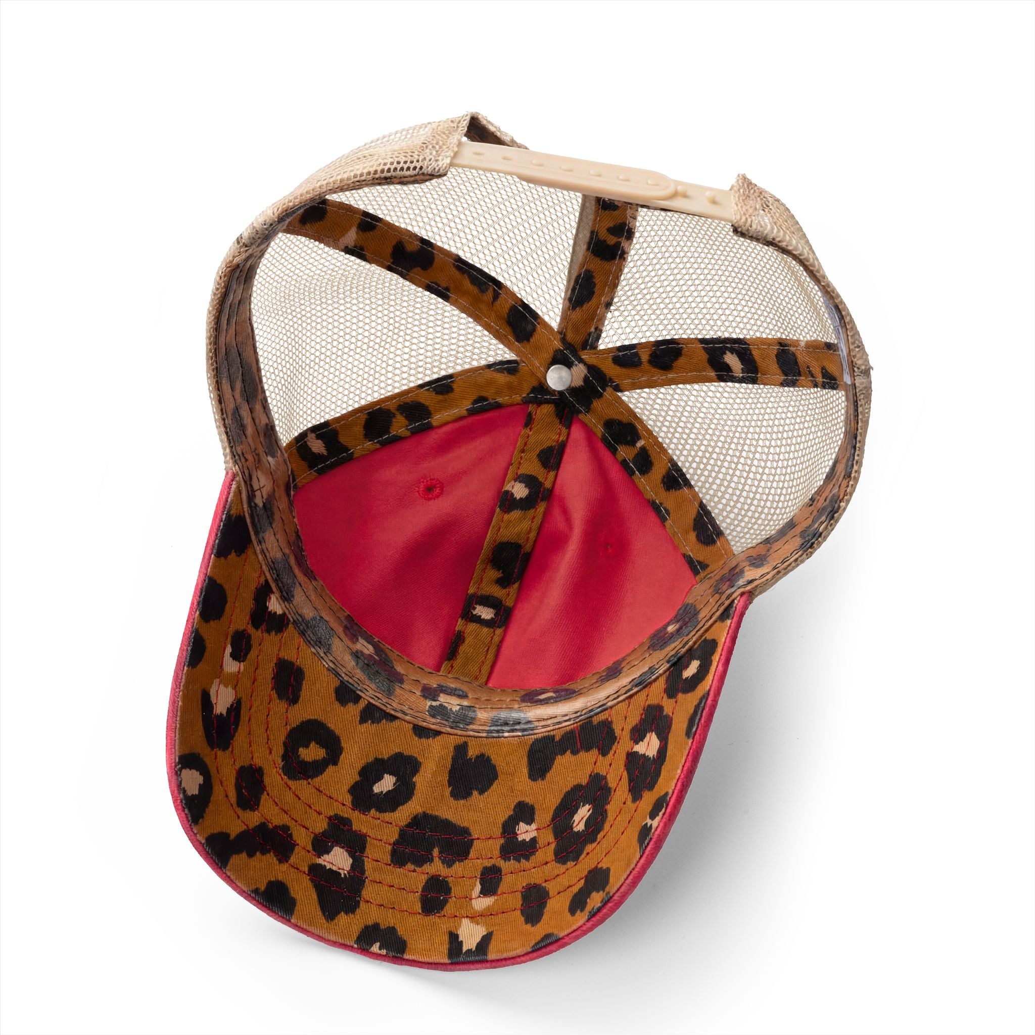 Women's Washed Mesh-Back Cap with Embroidered Logo