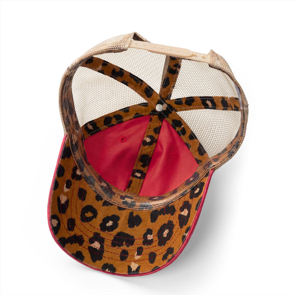 Women's Washed Mesh-Back Cap with Embroidered Logo