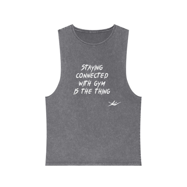 Unisex Anacka Apacka Stonewashed Gym Tank Top