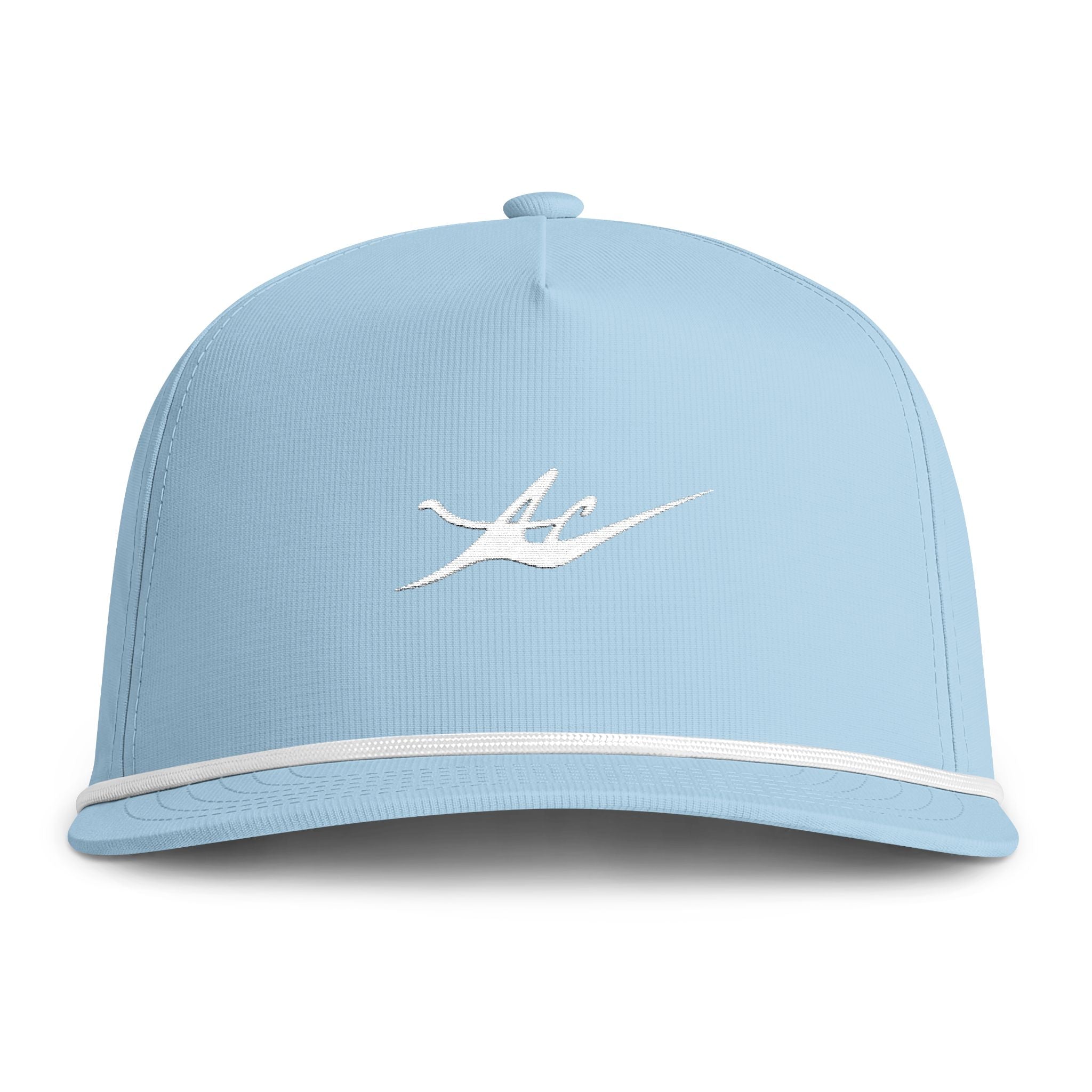 Sunwashed Rope Cap with Embroidered Logo