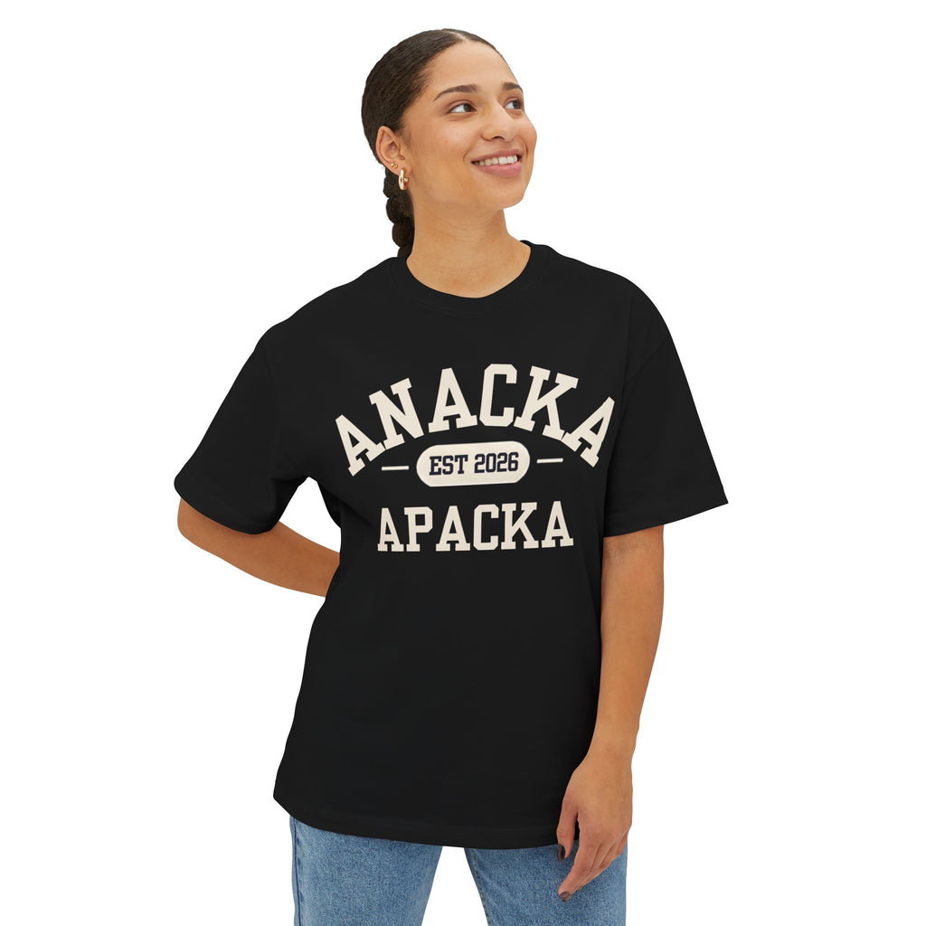 Unisex Anacka Apacka Vintage Boxy T-Shirt