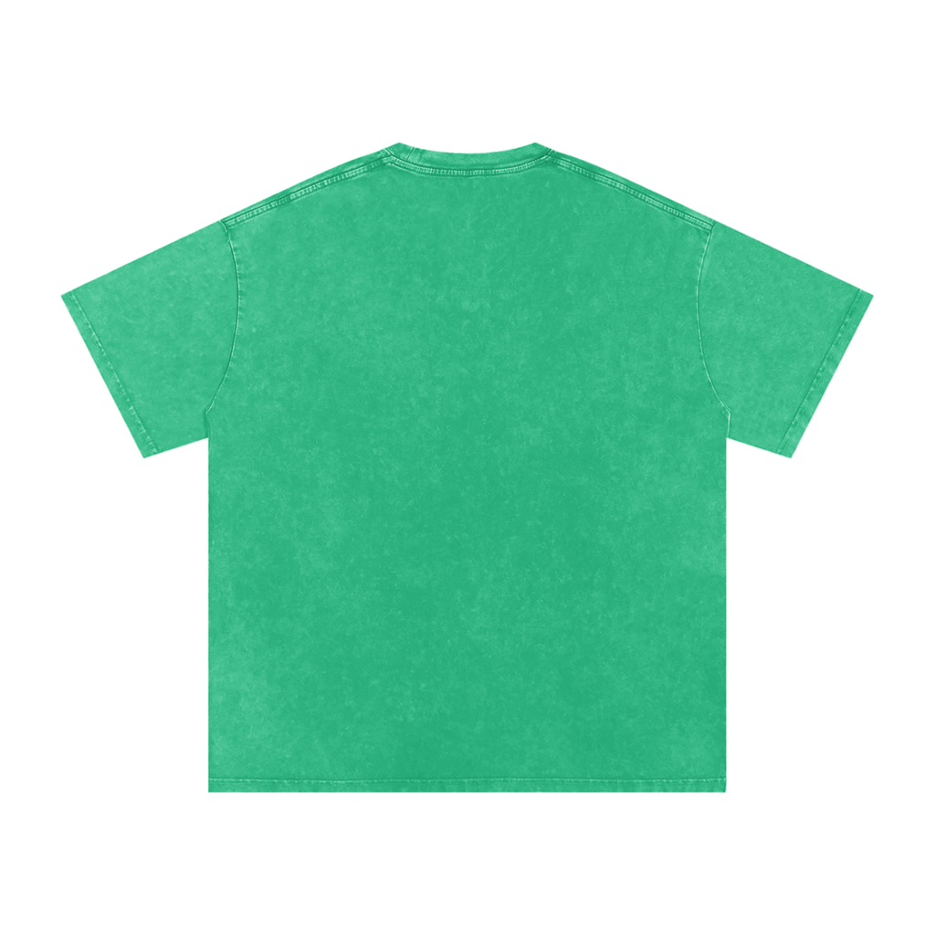 Unisex Snow Washed Oversized Cotton T-Shirt