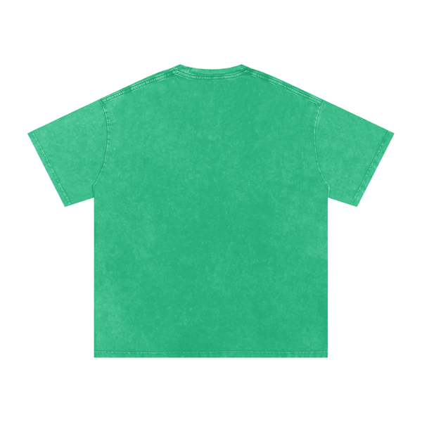 Unisex Snow Washed Oversized Cotton T-Shirt