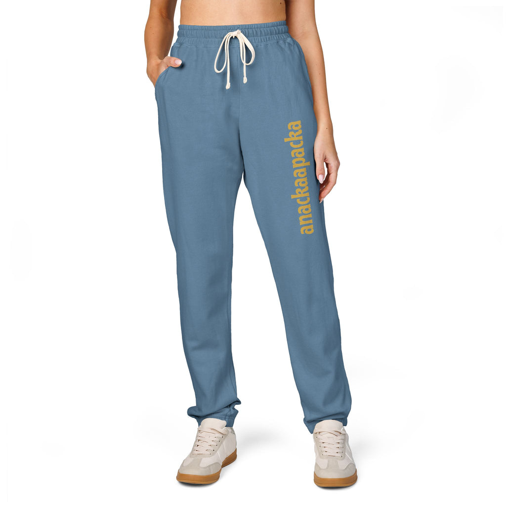Unisex Anacka Apacka Garment-Dyed Fleece Sweatpants