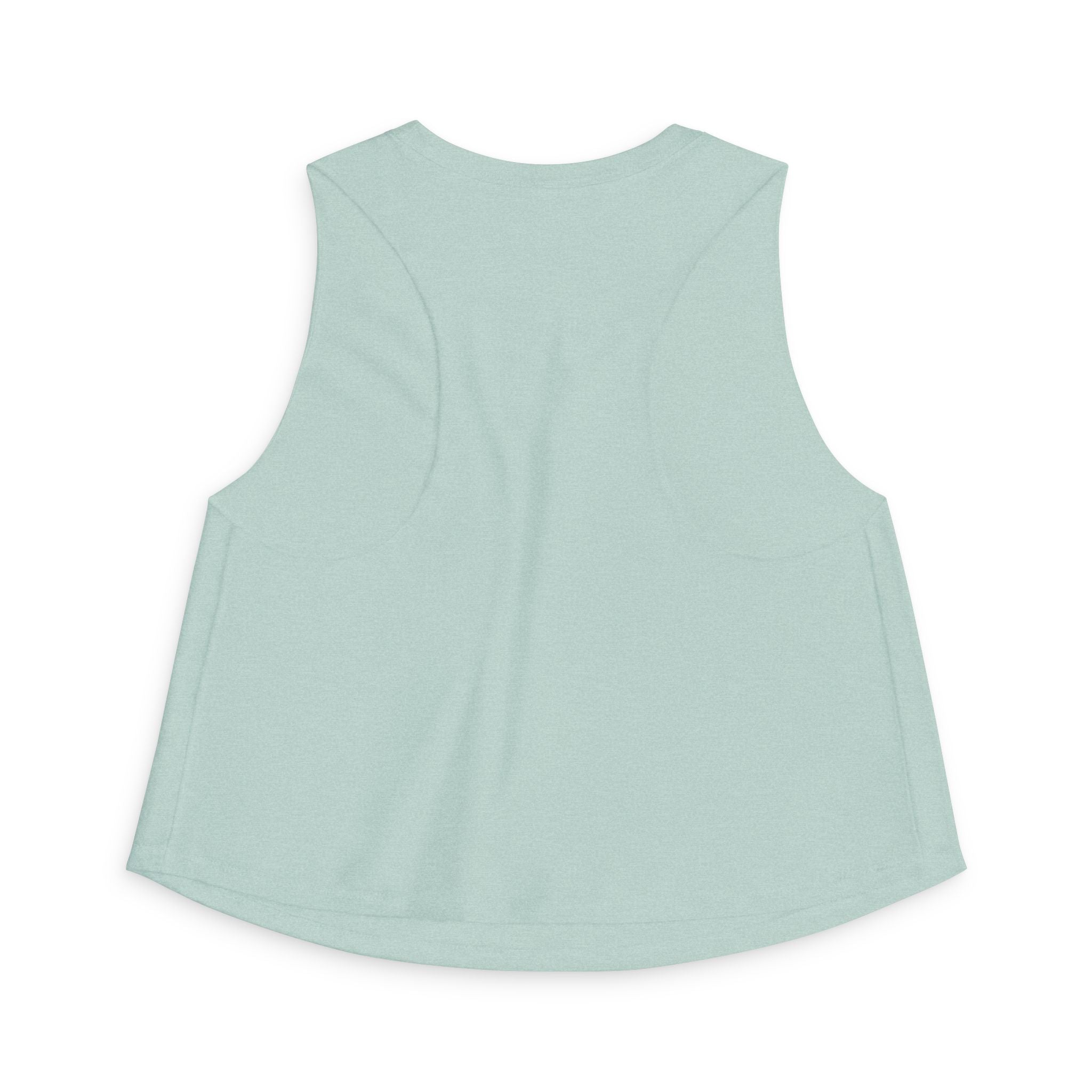 Women's Retro Script Graphic Crop Tank Top