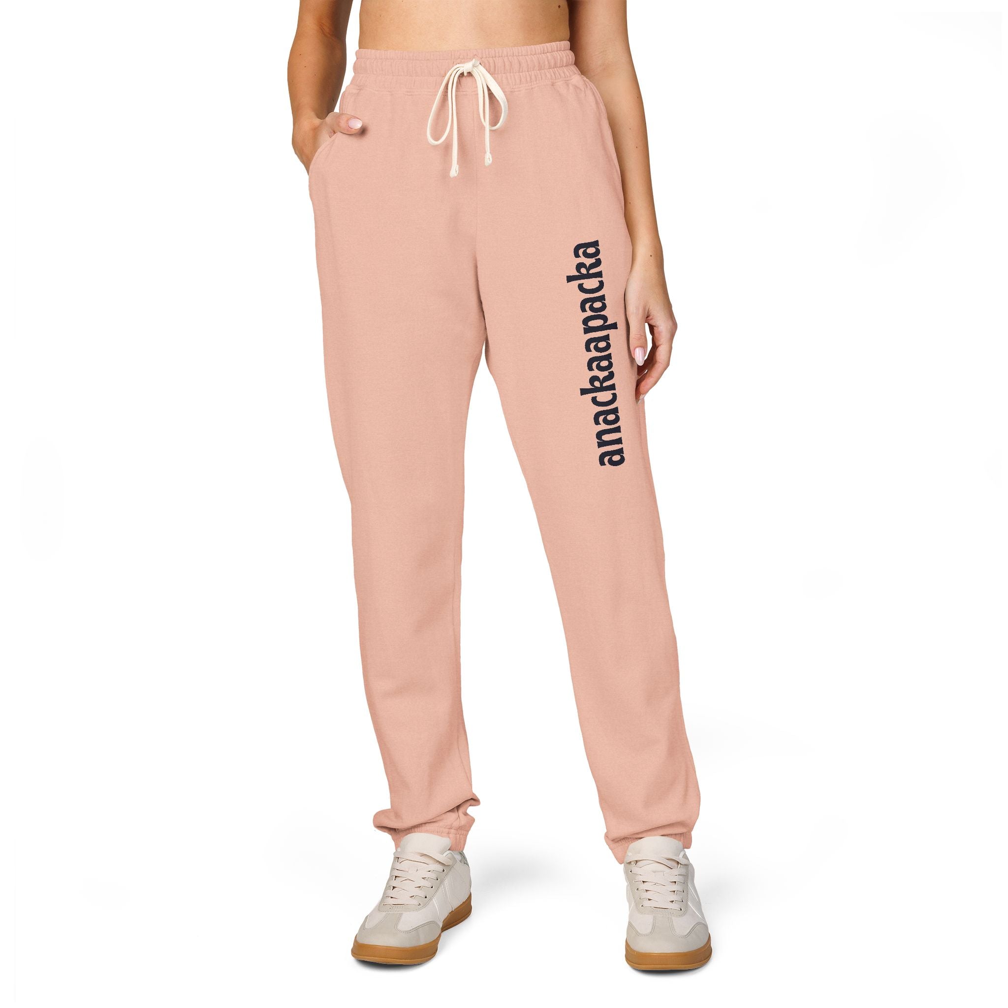 Unisex Anacka Apacka Garment-Dyed Fleece Sweatpants