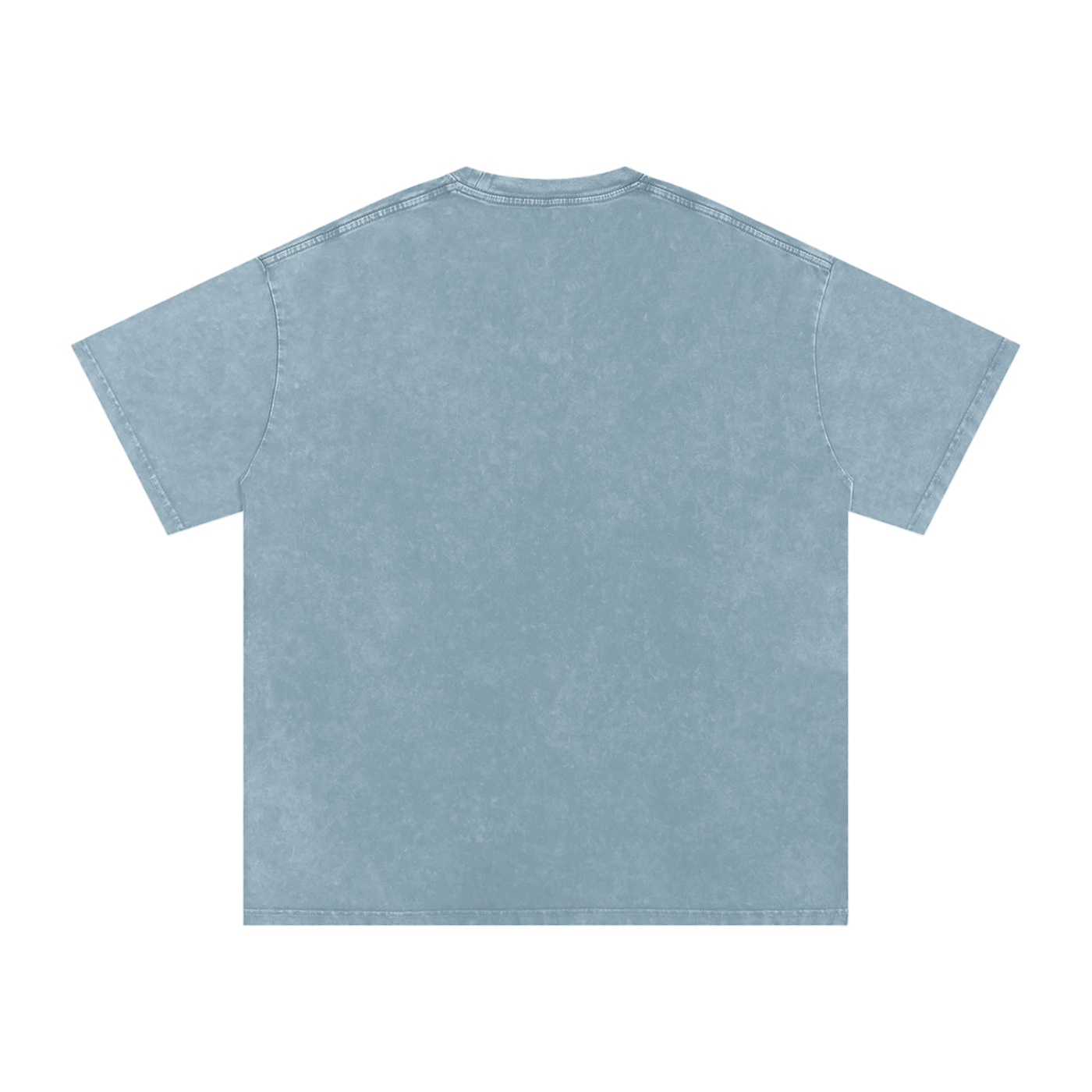 Unisex Snow Washed Oversized Cotton T-Shirt - Live for it