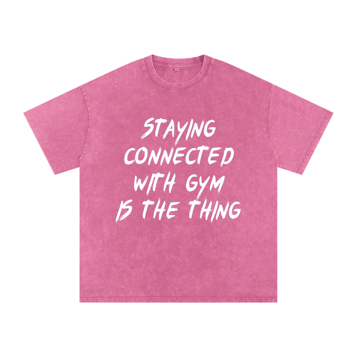 Unisex Snow Washed Oversized Cotton T-Shirt
