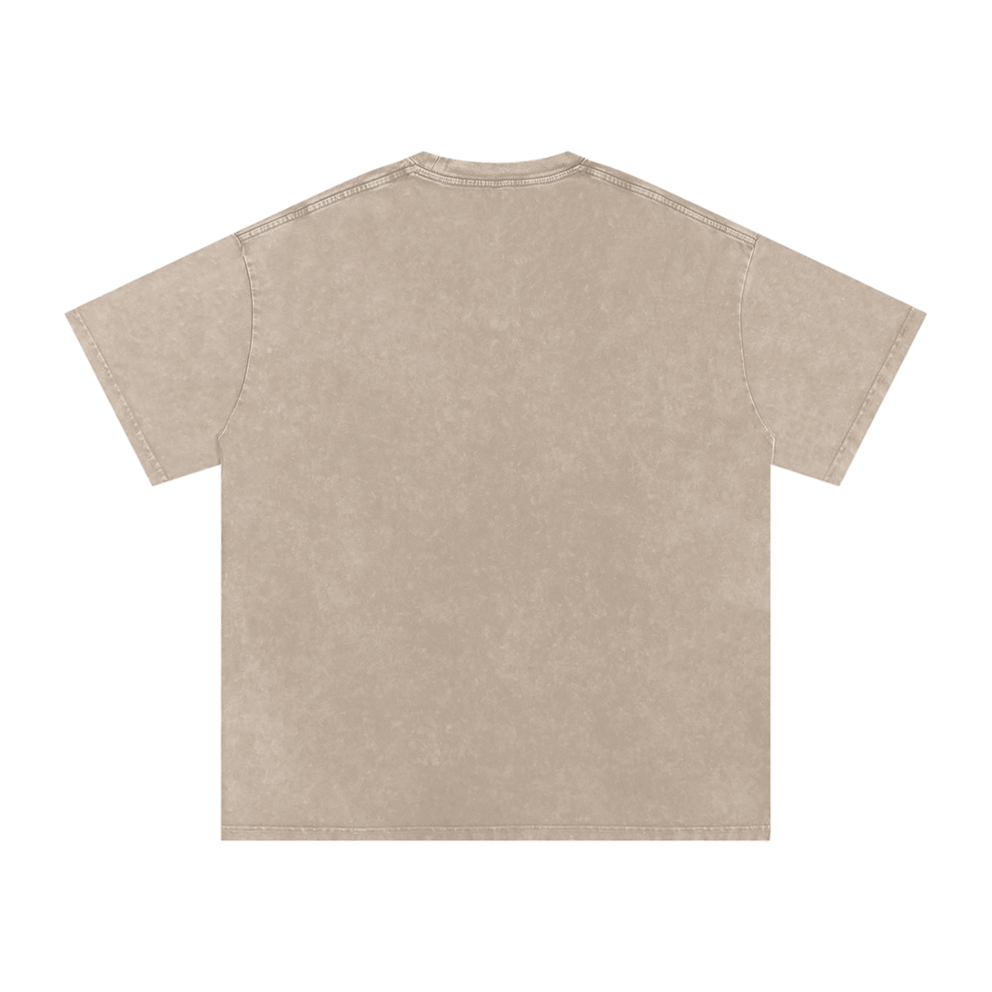 Unisex Snow Washed Oversized Cotton T-Shirt